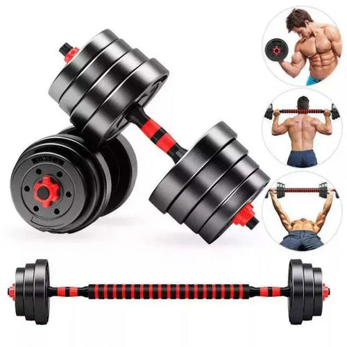 Adjustable Dumbbell Set for Home Gym Workouts | space-saving design | anti-slip handles for secure grip | eco-friendly cement plates | versatile increments for progressive training
