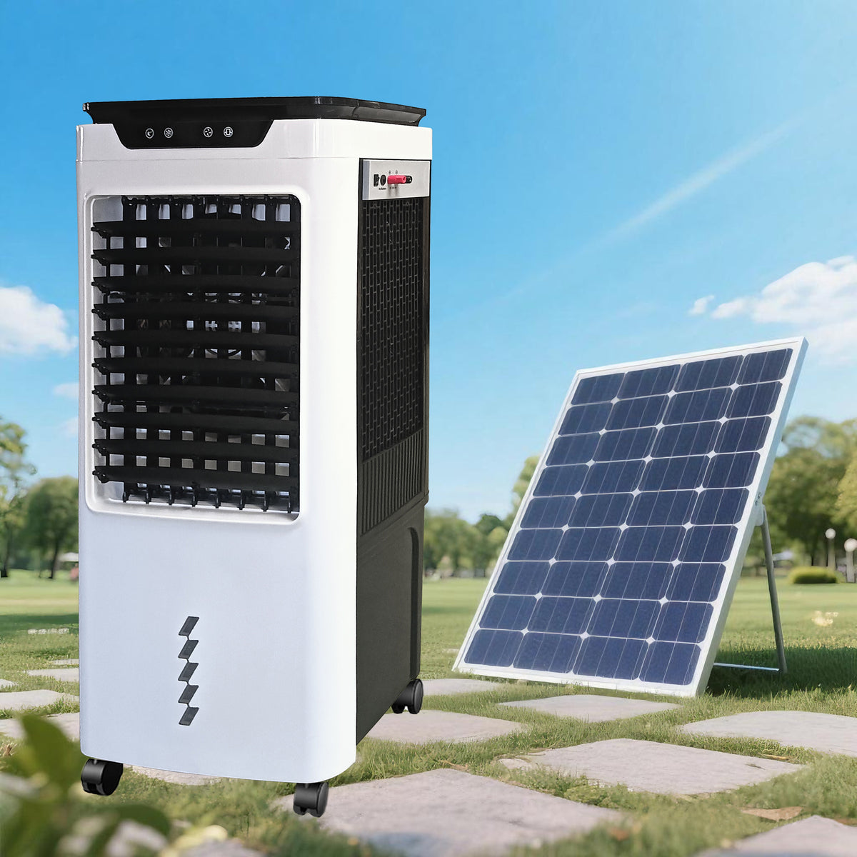 Climatiseur Évaporatif Portable LEADDER AF-02 – Batterie 2 à 6h | Réservoir 45L