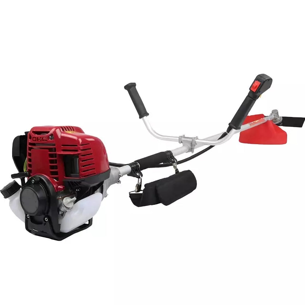TURBOCUT – Débroussailleuse Thermique Professionnelle 4 Temps, Puissante et Économique pour Herbes, Broussailles et Grands Espaces